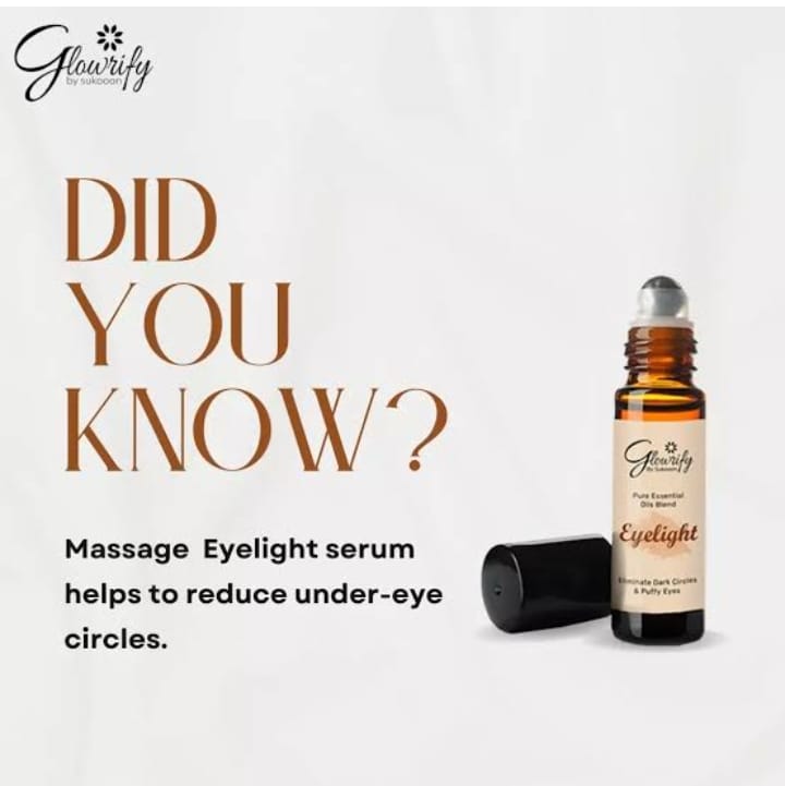 Glowrify Eyelight Serum - Eliminates Dark Circles Around Eyes & Puffy Eyes 10 ML