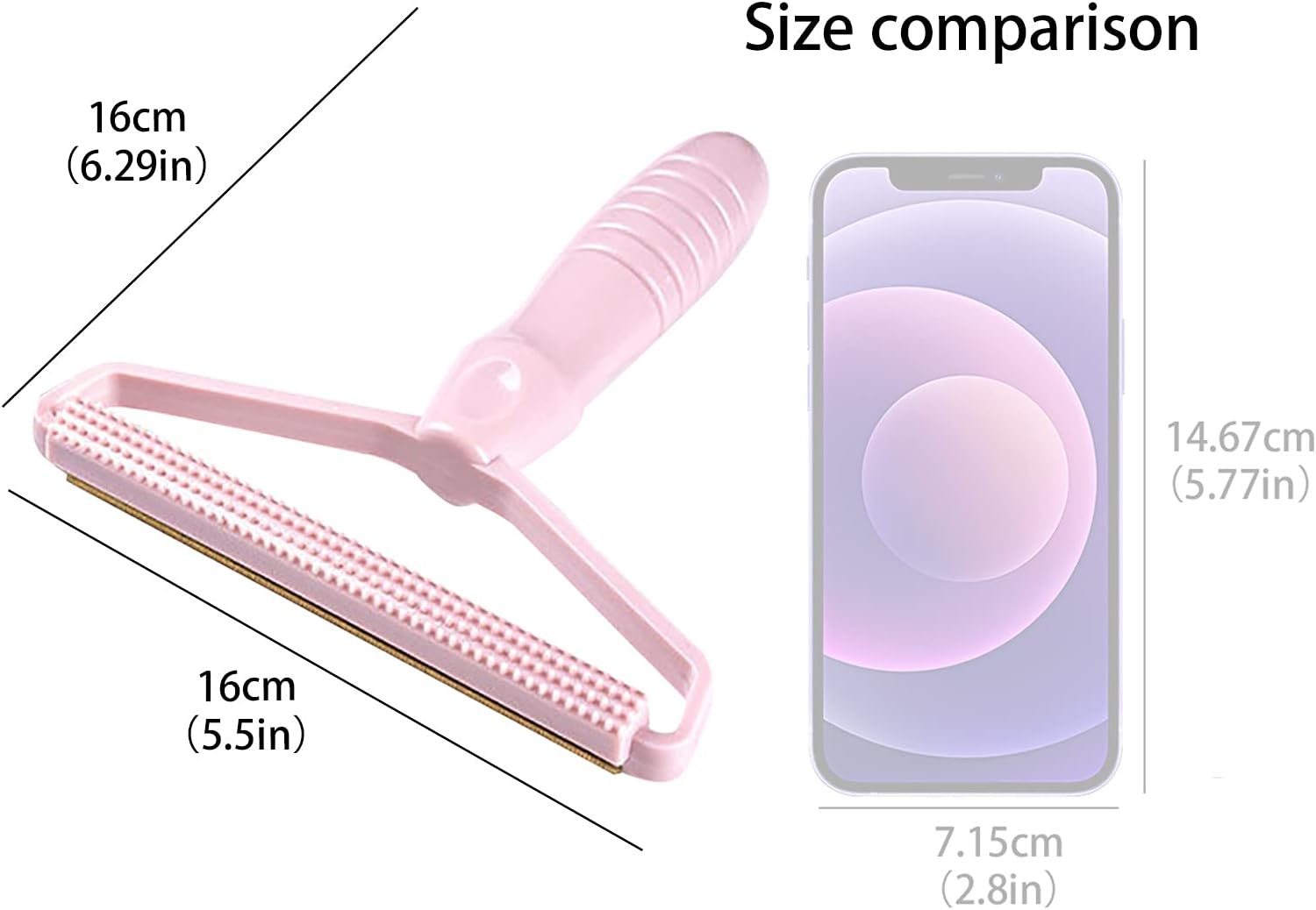 Portable Lint Remover Clothes Fuzz Shaver (Random Color)