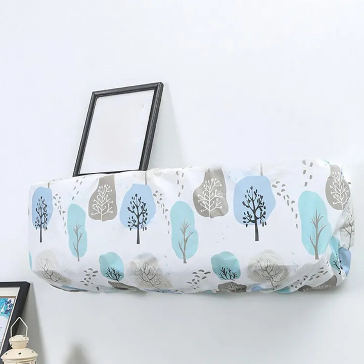 Ac Protective Dust Cover  Cute Cartoon Printing Dust Cover for air condition (Random design &amp; Color)1 ton