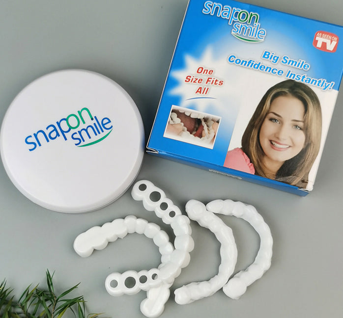 Snap-On smile for Beautiful Smiles Temporary Comfort Fit Whitening Instant Transformation for Men &amp; Women