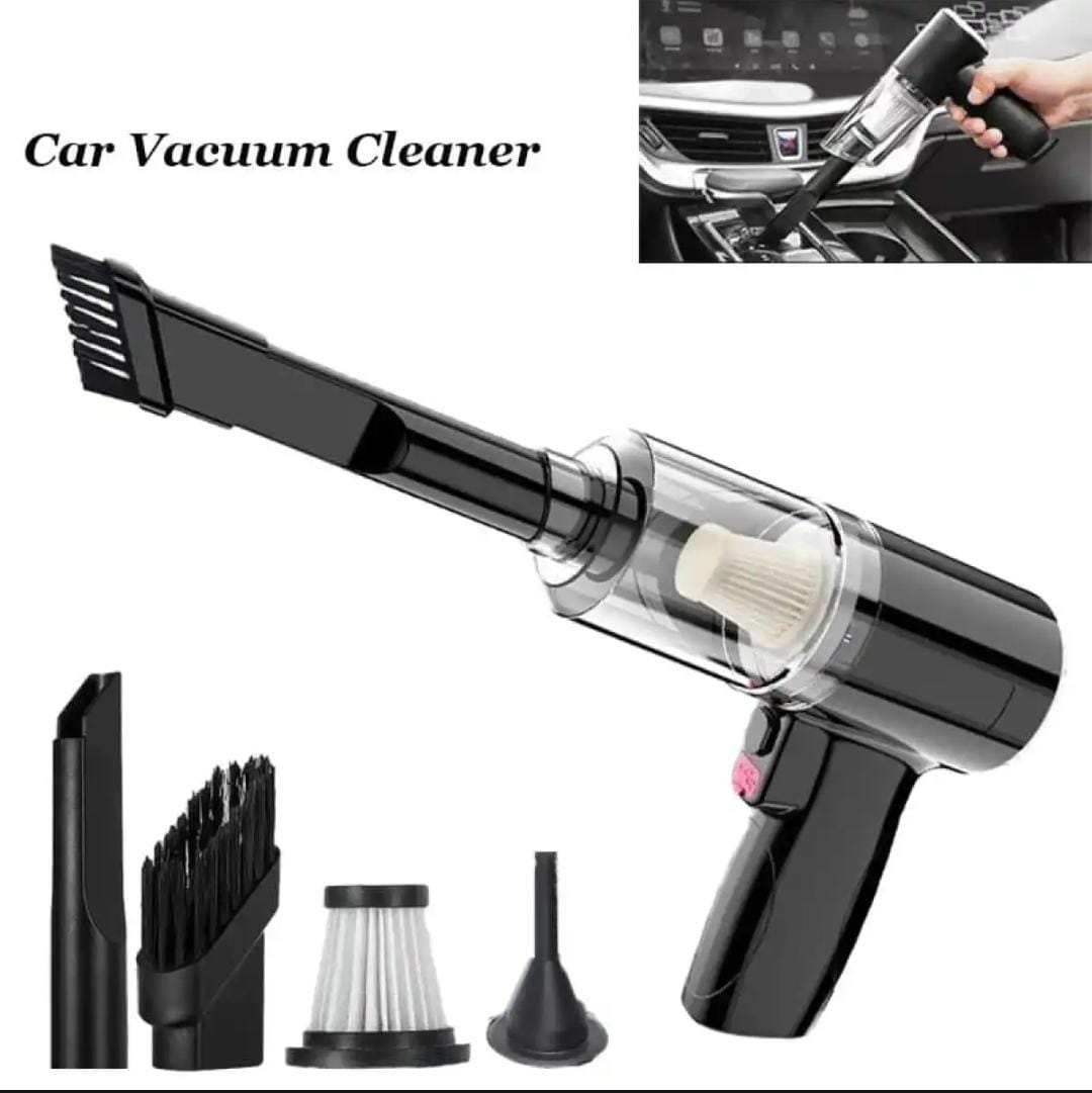 3 In 1 Portable Vacuum Cleaner Wireless Hand-held Cleaning For Car Home (As 228)