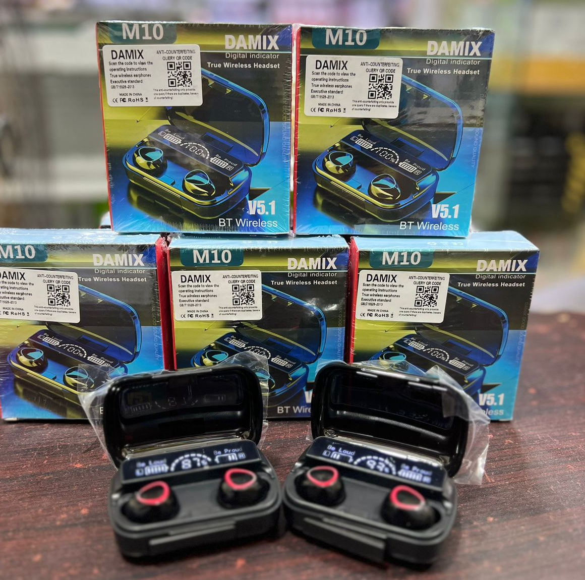 M10 Wireless Bluetooth Earbuds &amp; Headphones Bluetooth Earphones