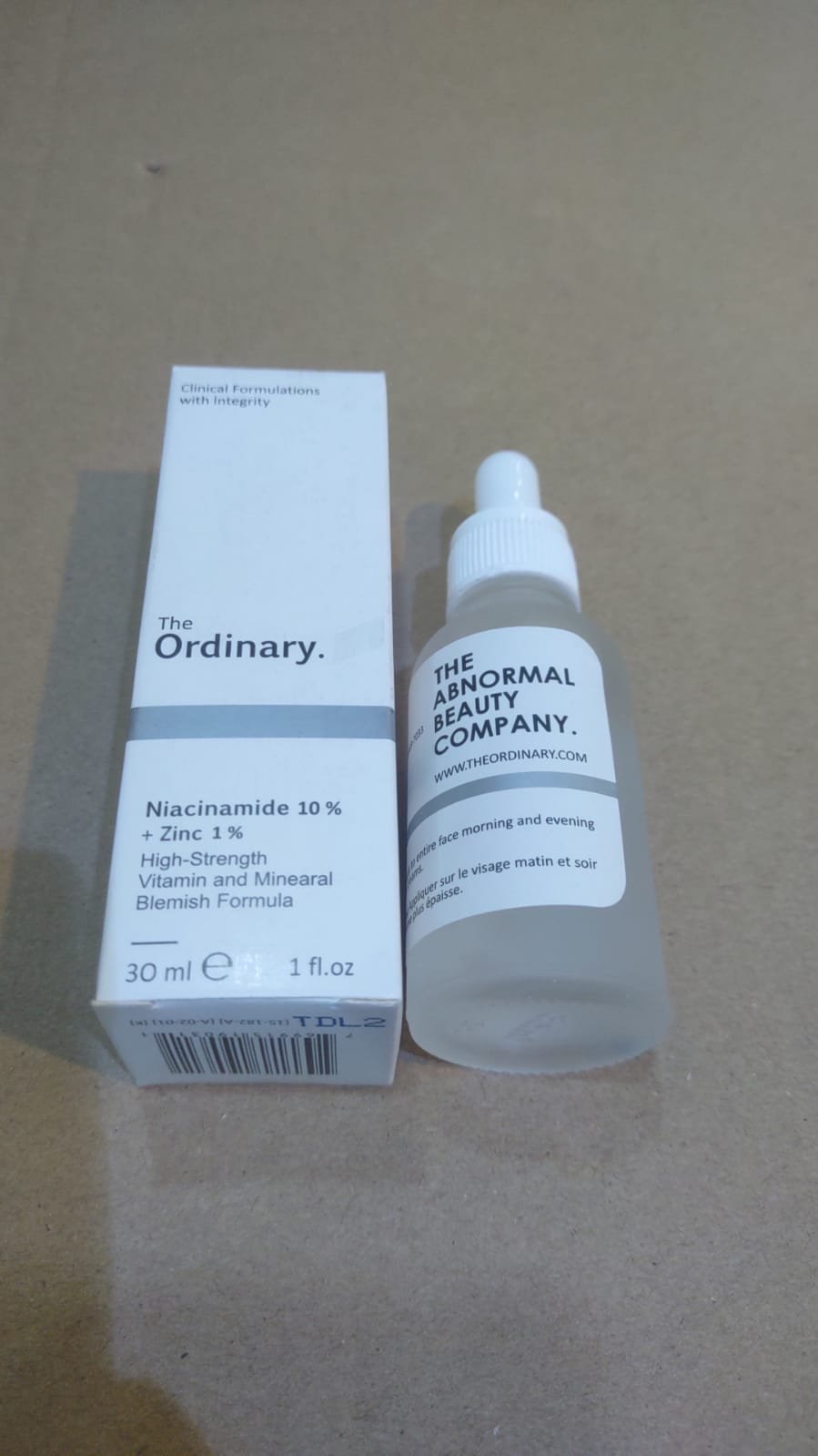 The Ordinary Serum Niacinamide 10% + Zinc 1% With Batch Code (30ml)