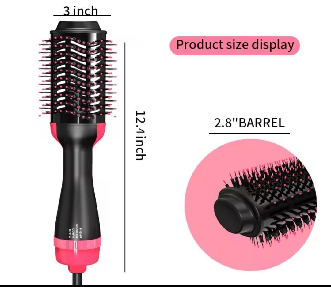 One Step 2 in 1 Hair Dryer &amp; Brush (Dryer + Styler) Brush for Fast Drying, Straightening, Curling