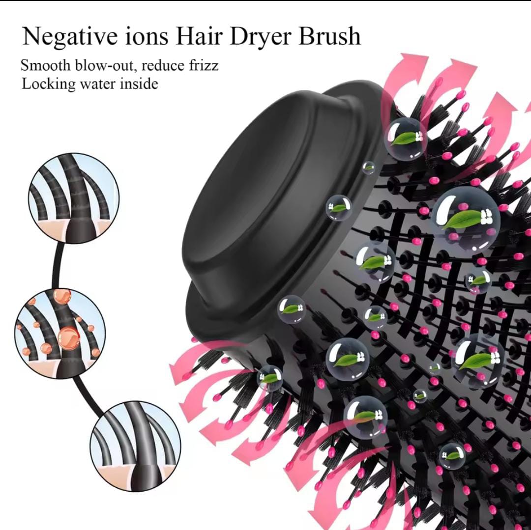 One Step 2 in 1 Hair Dryer &amp; Brush (Dryer + Styler) Brush for Fast Drying, Straightening, Curling