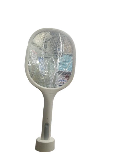 Mosquito Racket Electric Fly Swatter Powerful USB Rechargeable Grid 3-Layer Mesh Home Fly Killer Lamp (Without Box) (random color)